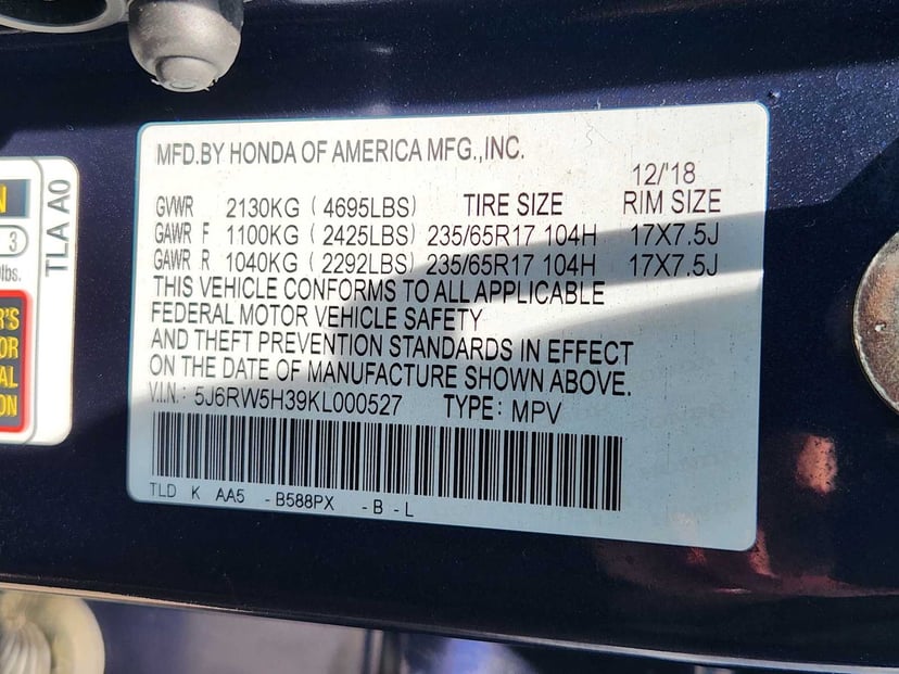 2019 Honda CR-V - Image 33