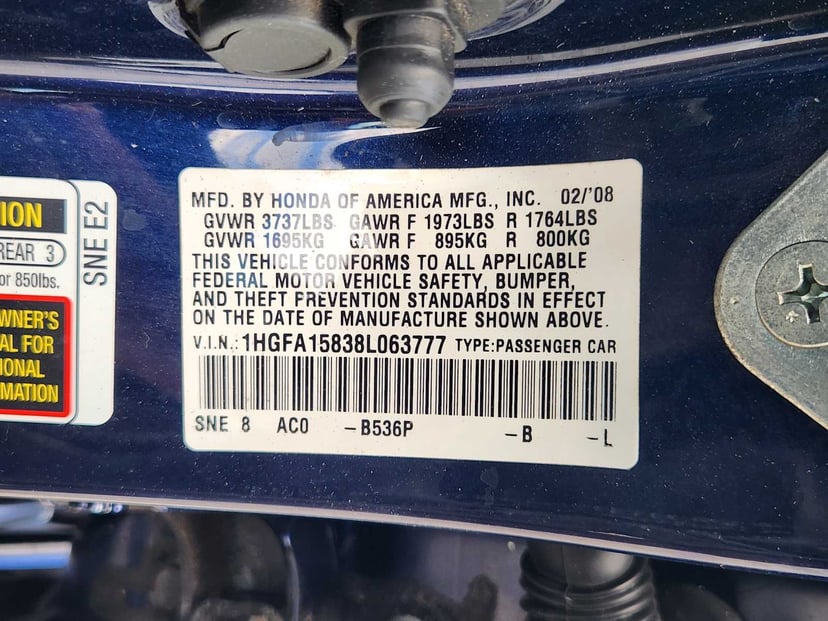2008 Honda Civic - Image 33