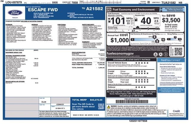2026 Ford Escape Plug-In Hybrid - Image 4
