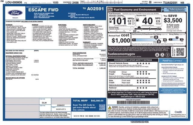 2026 Ford Escape Plug-In Hybrid - Image 4