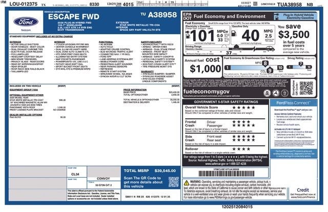 2026 Ford Escape Plug-In Hybrid - Image 4