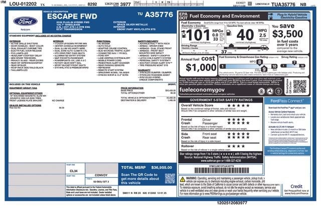 2026 Ford Escape Plug-In Hybrid - Image 4