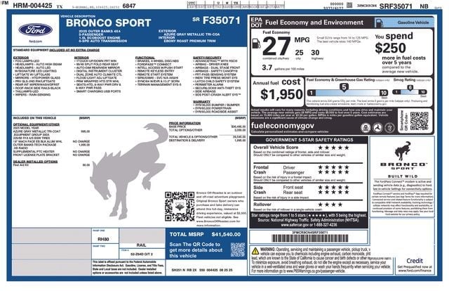 2025 Ford Bronco Sport - Image 4