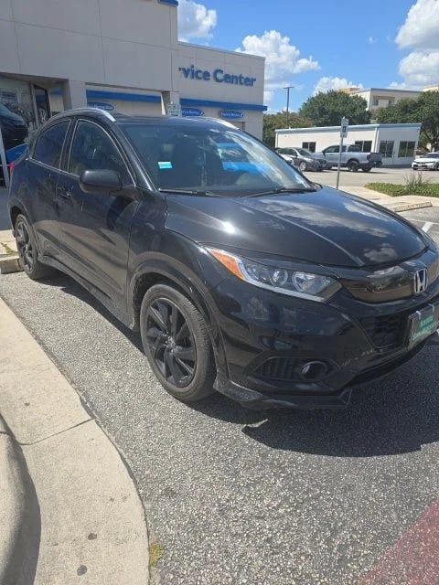 2021 Honda HR-V Sport 4D Sport Utility Crystal Black Pearl - Image 1