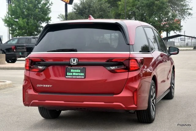 2026 Honda Odyssey EX-L 4D Passenger Van Radiant Red - Image 3