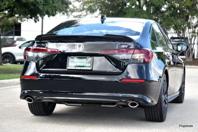 2026 Honda Civic Si Sedan FWD 4D Sedan Crystal Black Pearl - Image 2