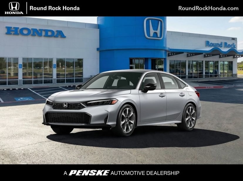 2026 Honda Civic Hybrid 2WD Sport Hybrid 4D Sedan Crystal Black Pearl - Image 1