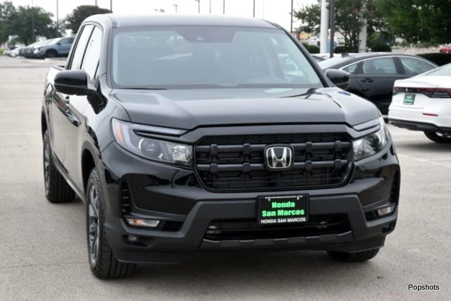 2026 Honda Ridgeline Sport 4D Crew Cab Crystal Black Pearl - Image 2