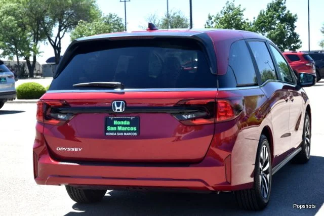2026 Honda Odyssey EX-L 4D Passenger Van Radiant Red - Image 2