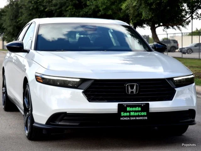 2026 Honda Accord Sedan Sport Hybrid 4D Sedan Platinum White Pearl - Image 1