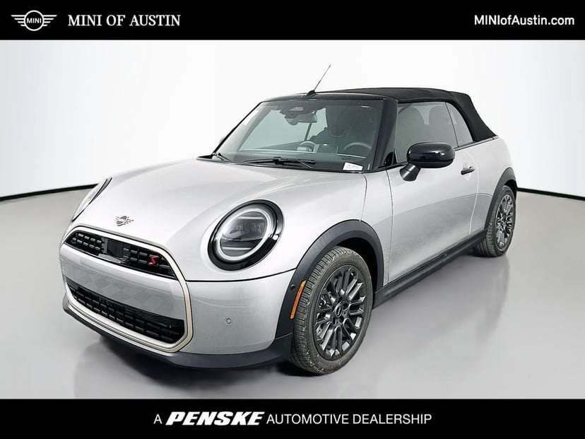 2025 MINI Cooper S Iconic 2D Convertible Silver - Image 1