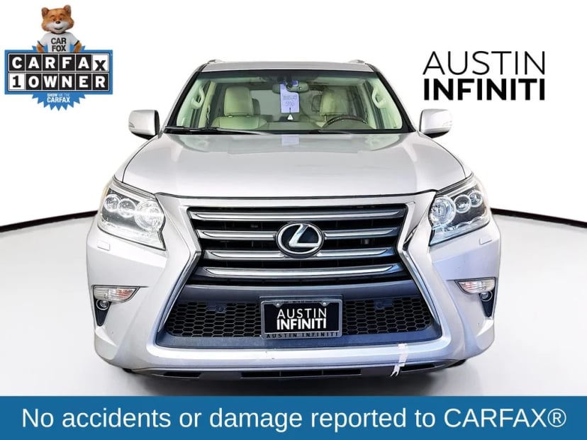 2017 Lexus GX 460 4D Sport Utility Silver - Image 2