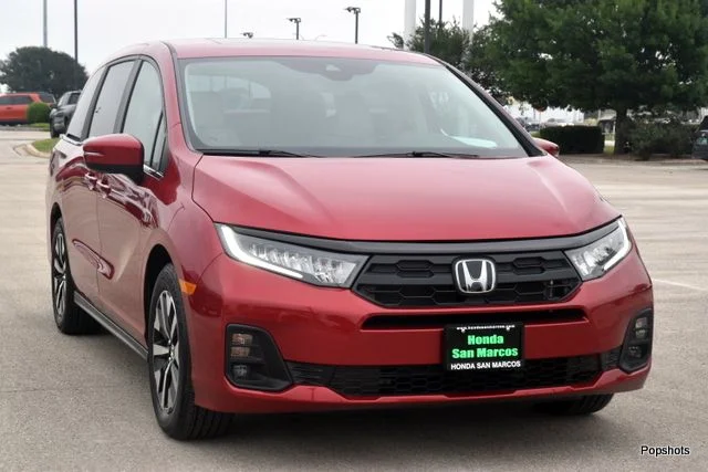 2026 Honda Odyssey EX-L 4D Passenger Van Radiant Red - Image 2