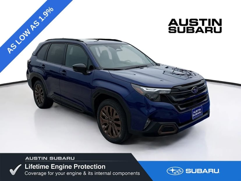 2026 Subaru Forester Sport SUV SAPPHIRE BLUE PEARL - Image 2