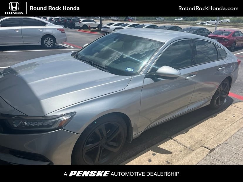 2019 Honda Accord Sport 4D Sedan Lunar Silver Metallic - Image 1