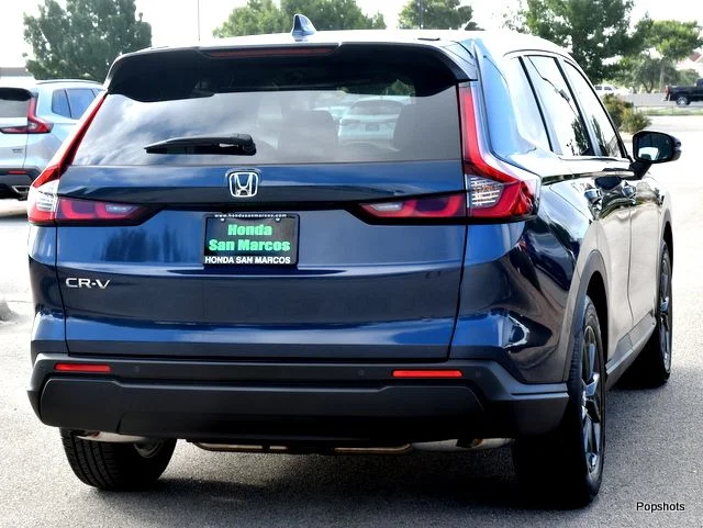 2026 Honda CR-V 2WD EX-L 4D Sport Utility Canyon River Blue Metallic - Image 3