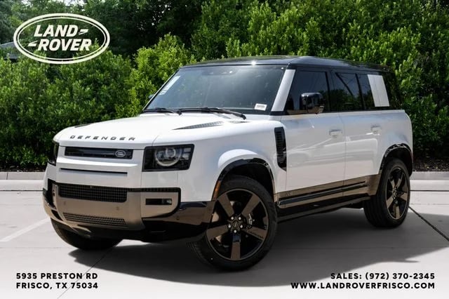 2026 Land Rover Defender 110 V8 4D Sport Utility White - Image 1
