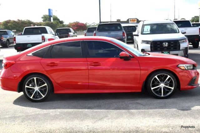 2024 Honda Civic Sedan 1.5T 4D TOURING 4D Sedan Rallye Red - Image 3