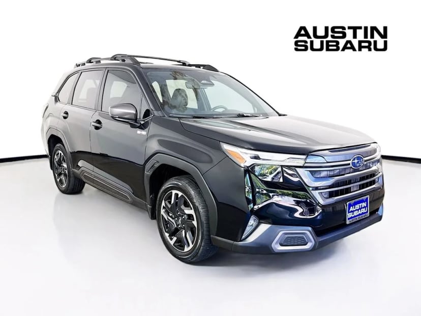 2025 Subaru Forester Hybrid Limited 4D Sport Utility Black - Image 1