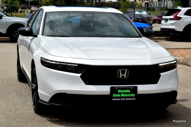 2026 Honda Accord Sedan Sport Hybrid 4D Sedan Platinum White - Image 2