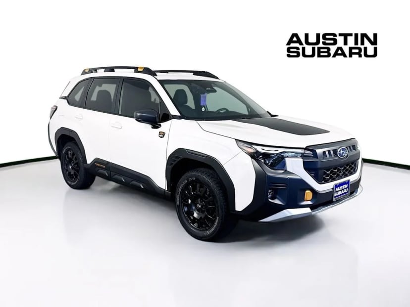 2026 Subaru Forester Wilderness 4D Sport Utility White - Image 1