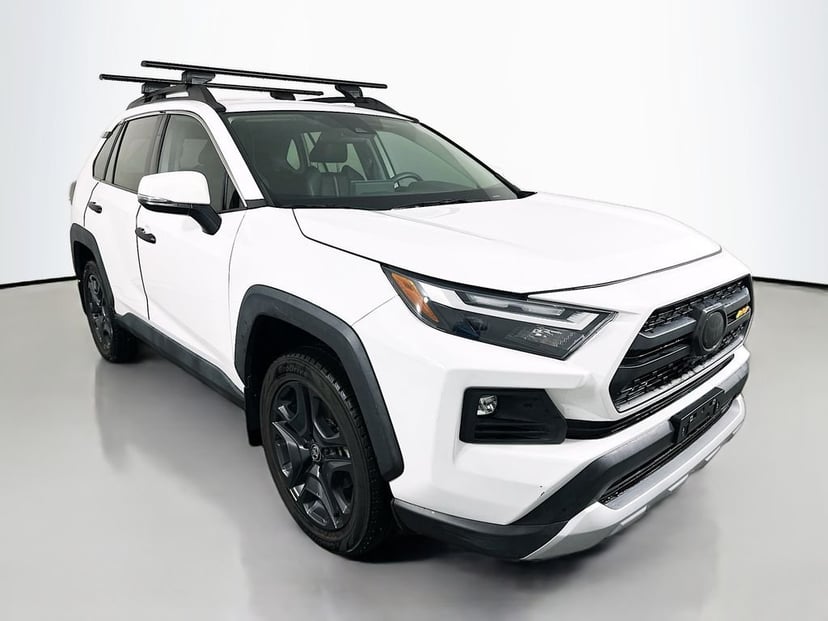 2022 Toyota RAV4 Adventure 4D Sport Utility White - Image 3