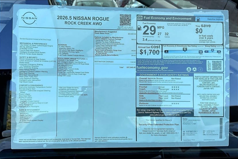 2026 Nissan Rogue - Image 3