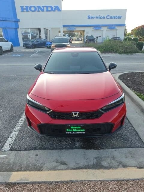 2026 Honda Civic Sport 4D Hatchback Rallye Red - Image 3