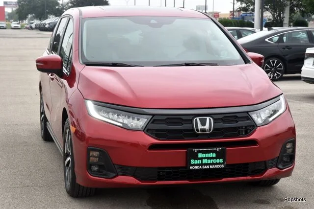 2026 Honda Odyssey EX-L 4D Passenger Van Radiant Red - Image 2