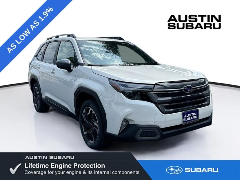 2026 Subaru Forester Limited SUV CRYSTAL WHITE PEARL - Image 1