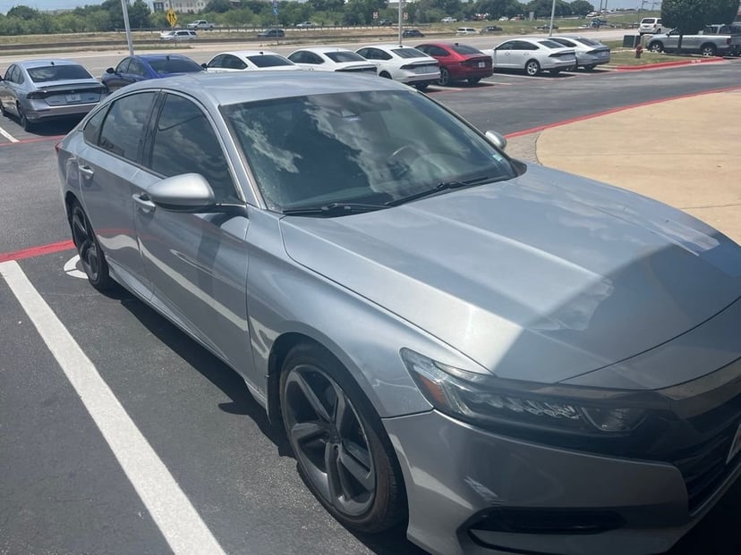 2019 Honda Accord Sport 4D Sedan Lunar Silver Metallic - Image 2