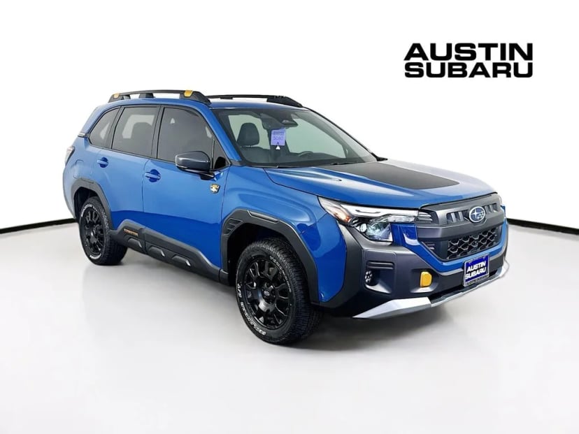 2026 Subaru Forester Wilderness 4D Sport Utility Blue - Image 1