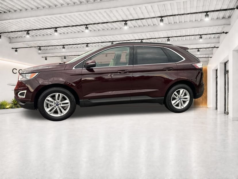 2018 Ford Edge SEL 4D Sport Utility Red - Image 3