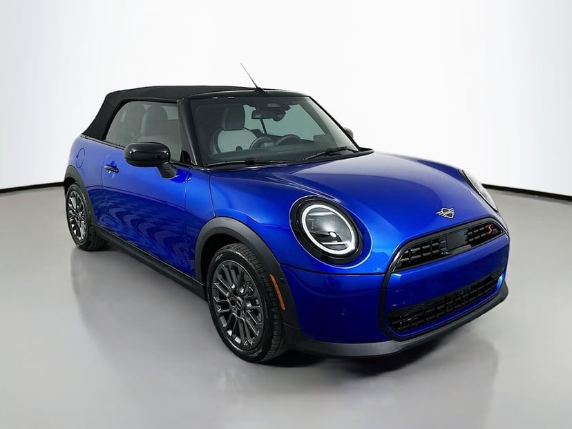 2025 MINI Cooper S Signature 2D Convertible Blue - Image 3