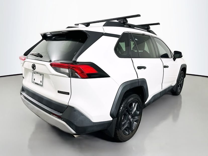 2022 Toyota RAV4 Adventure 4D Sport Utility White - Image 2