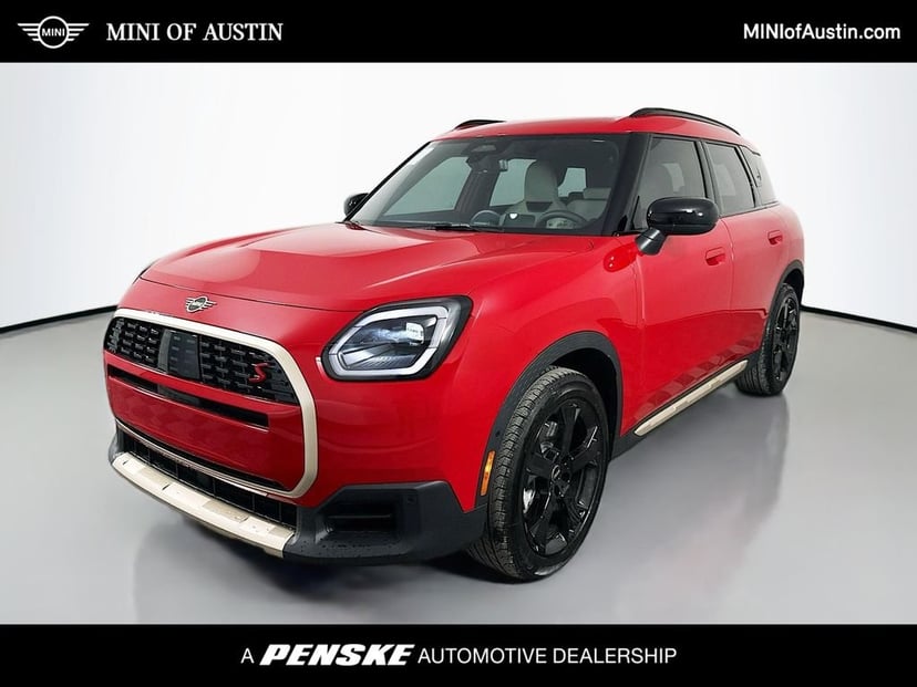 2025 MINI Cooper S Countryman Iconic 4D Sport Utility Red - Image 1