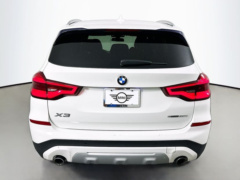 2021 BMW X3 sDrive30i 4D Sport Utility White - Image 3