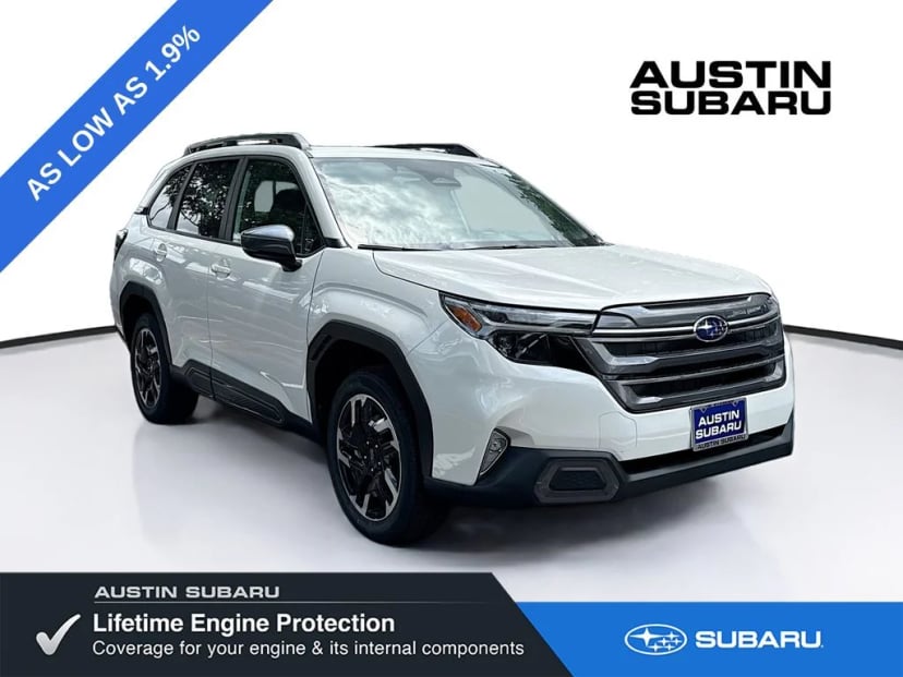 2026 Subaru Forester Limited SUV CRYSTAL WHITE PEARL - Image 1