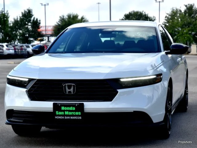 2026 Honda Accord Sedan Sport Hybrid 4D Sedan Platinum White Pearl - Image 2
