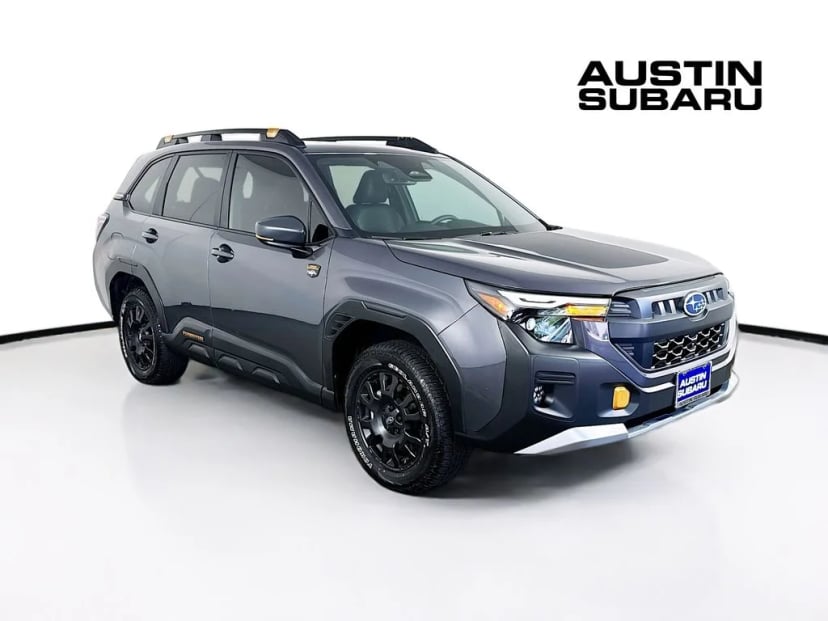 2026 Subaru Forester Wilderness 4D Sport Utility Gray - Image 1