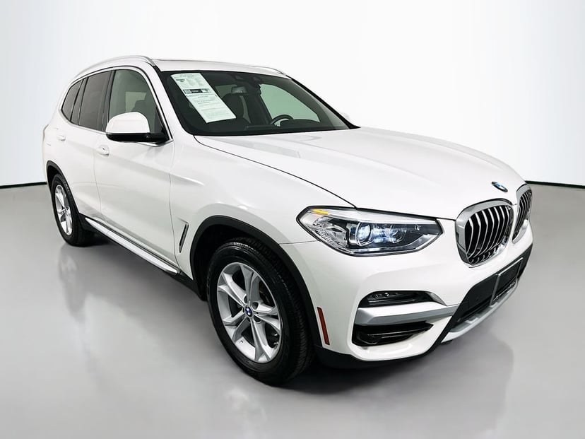 2021 BMW X3 sDrive30i 4D Sport Utility White - Image 1