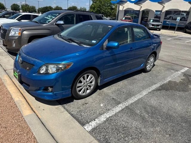 2010 Toyota Corolla S 4D Sedan Blue Streak Metallic - Image 1