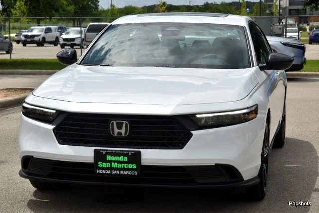 2026 Honda Accord Sedan Sport Hybrid 4D Sedan Platinum White - Image 1