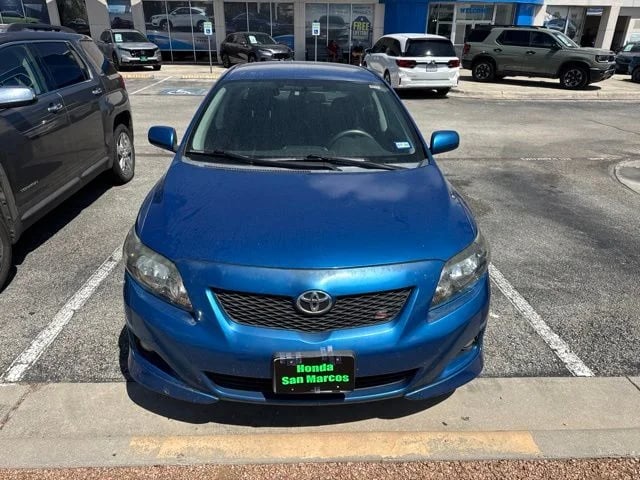 2010 Toyota Corolla S 4D Sedan Blue Streak Metallic - Image 3