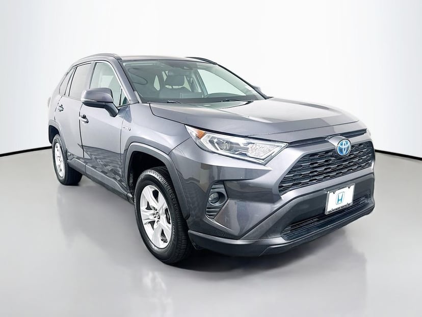 2020 Toyota RAV4 Hybrid XLE 4D Sport Utility Magnetic Gray Metallic - Image 1