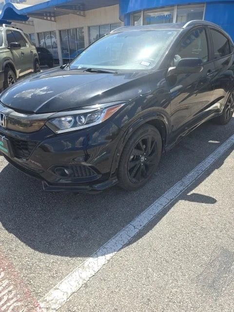 2021 Honda HR-V Sport 4D Sport Utility Crystal Black Pearl - Image 2