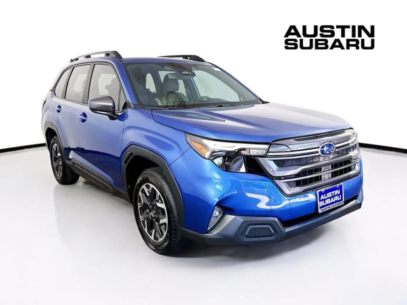 2026 Subaru Forester Premium 4D Sport Utility Blue - Image 1