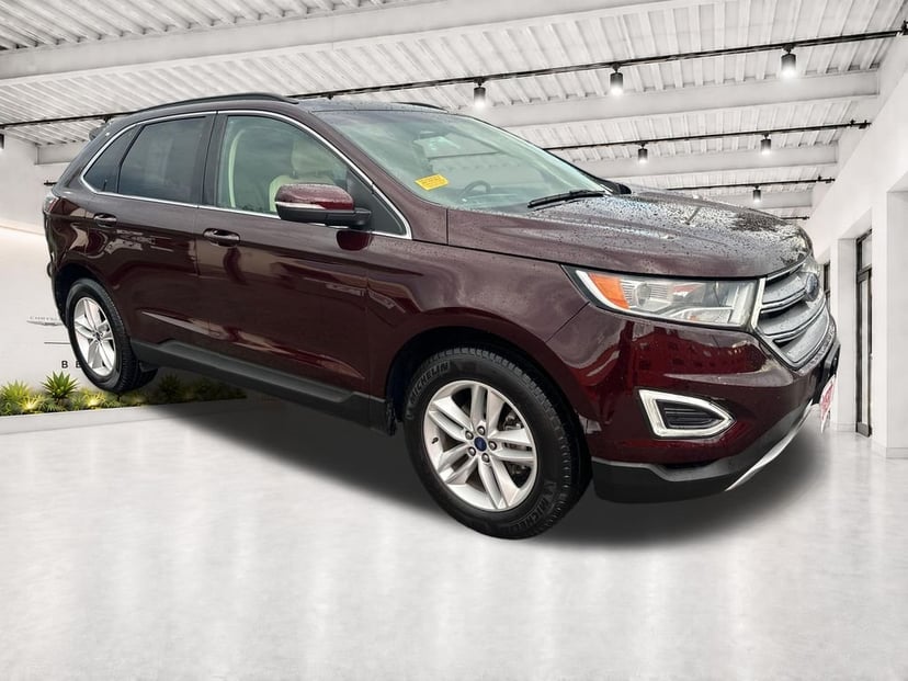 2018 Ford Edge SEL 4D Sport Utility Red - Image 1