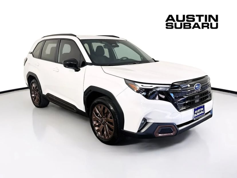 2026 Subaru Forester Sport 4D Sport Utility White - Image 2