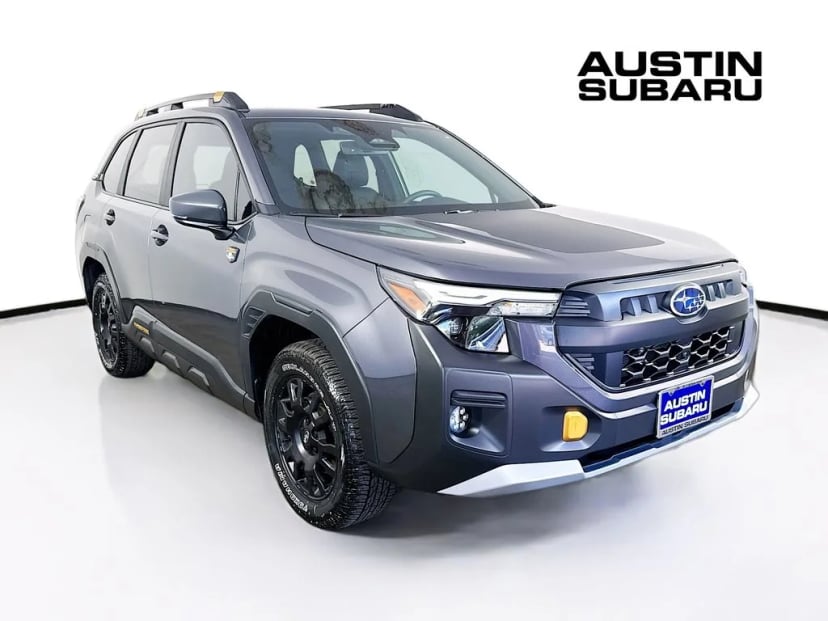 2026 Subaru Forester Wilderness 4D Sport Utility Gray - Image 1